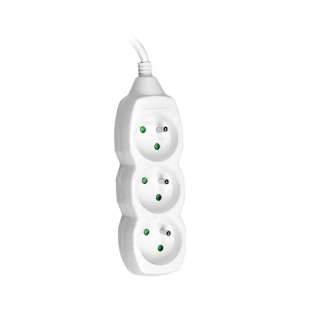 Tracer Power Strip 3-socket 3m White (TRALIS44614)