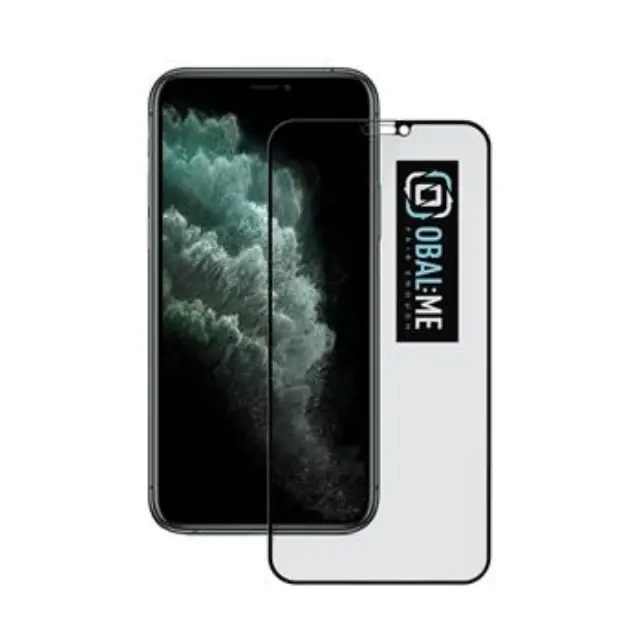 OBAL:ME Privacy 5D Glass Screen Protector for Apple iPhone 11 Pro/XS/X Black