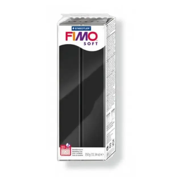 Πηλός Fimo Soft 454gr Black - 8021-9