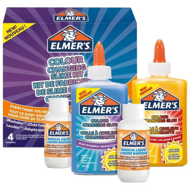Elmer's Colour Changing Σετ Δημιουργίας Χλαπάτσας (Slime)
