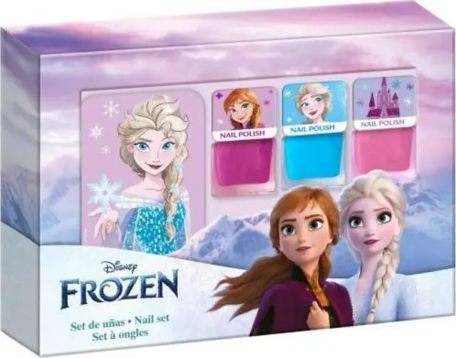 Disney Frozen Nails Set & File Παιδικό Σετ Περιποίησης Νυχιών