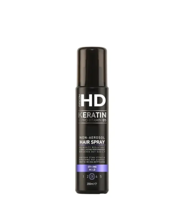 Farcom HD Non-Aerosol Hairspray Strong Hold No3 200ml