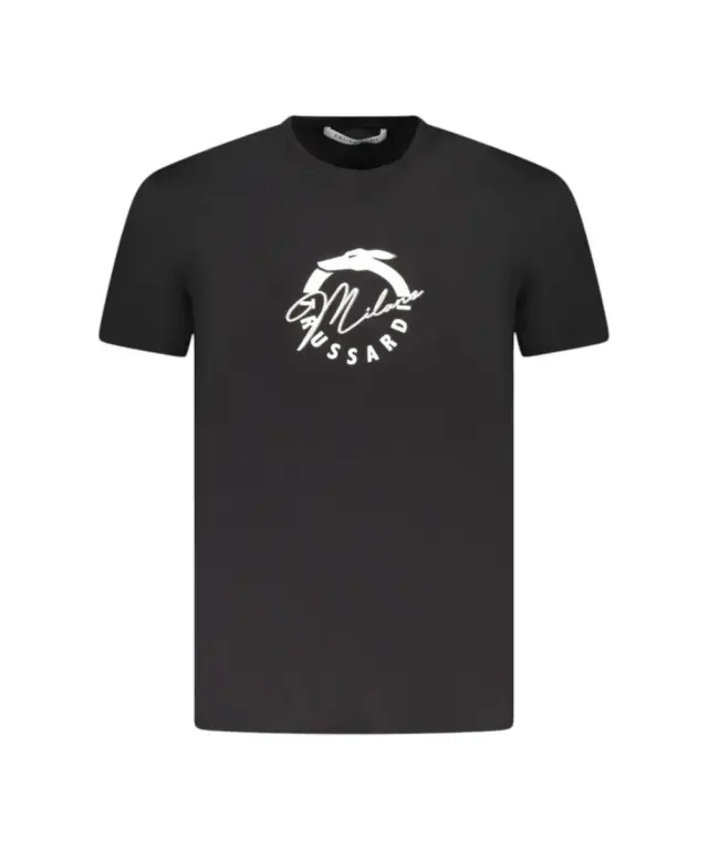 Trussardi Jeans - Ανδρικό Beachwear T-Shirt TRU25MTS01-03BLAC Μαύρο