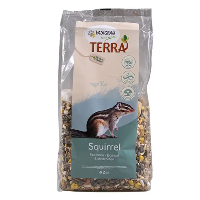Vadigran Terra Squirrel Πλήρης Τροφή για Σκιουράκια 1.25kg