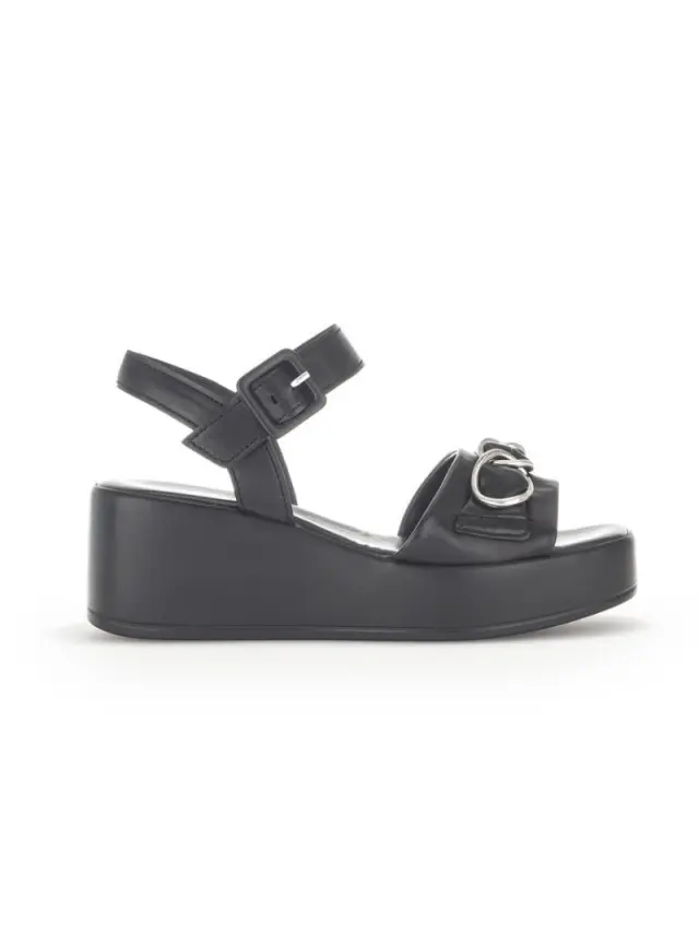 Gabor Πέδιλα Γυναικείο δέρμα Μαύρο GAB/24532 27-BLACK 3
