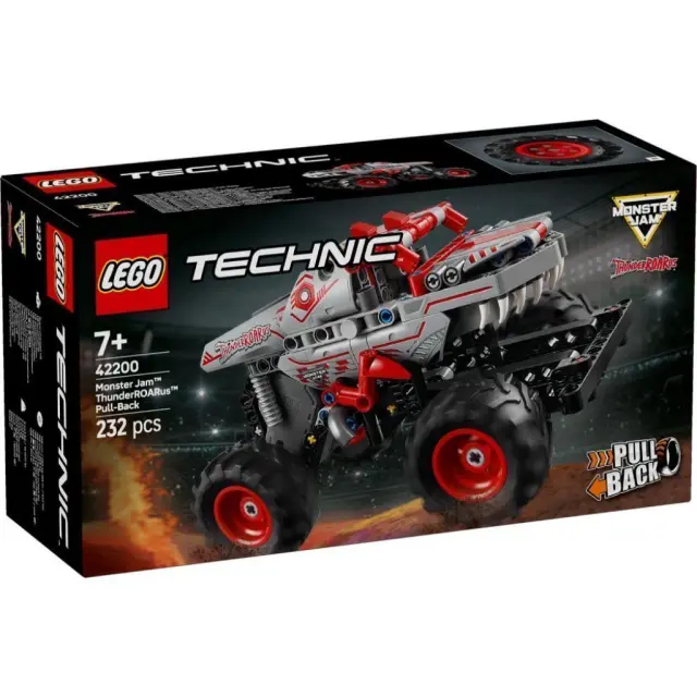 LEGO TECHNIC 42200 Monster Jam™ ThunderROARus™ with pull-back drive