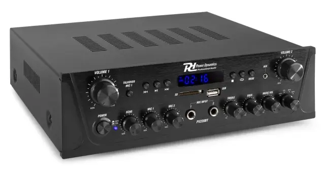 POWER DYNAMICS PV220BT ΕΝΙΣΧΥΤΗΣ 2X100W BT