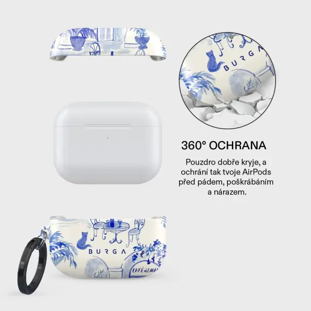 Burga Airpods Case, Sobremesa - Airpods Pro 3 2