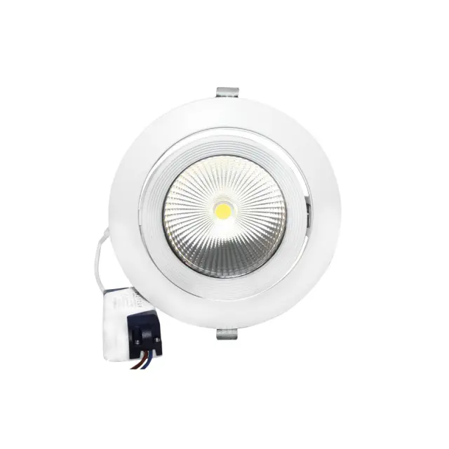 LED ΧΩΝΕΥΤΟ ΚΙΝΗΤΟ ΦΩΤΙΣΤΙΚΟ 230V AC 30W 3000K 60° 2400LM Ra80 ΛΕΥΚΟ / LINO3030 2