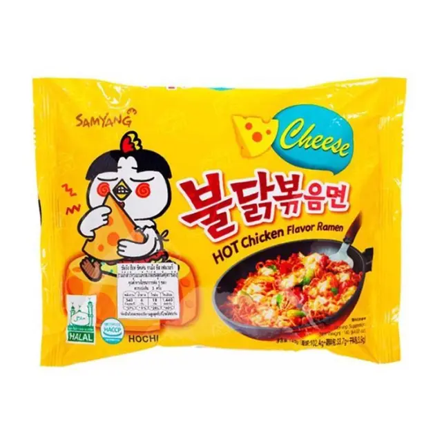 Samyang Cheese Hot Chicken Flavor Ramen 140gr