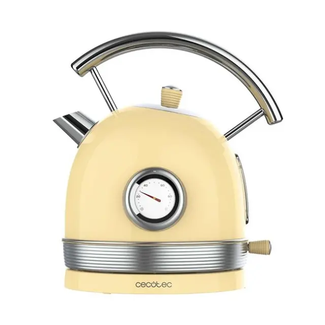 Cecotec Βραστήρας Thermosense 420 Vintage 1.8L 2200W Yellow (813)