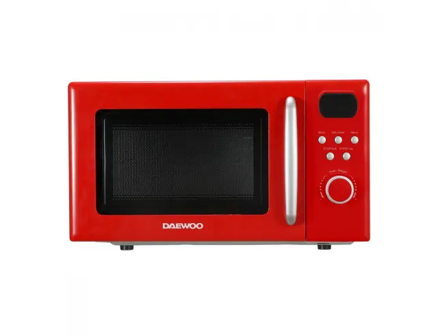 Φούρνος μικροκυμάτων Daewoo KOR-6S2BR-2 με χωρητικότητα 20L και ισχύ 700W - RedKOR-6S2BR-2