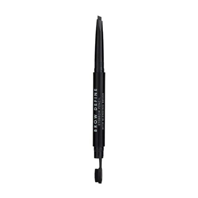 Mua Makeup Academy Brow Define Eyebrow Pencil With Blending Brush Black 2