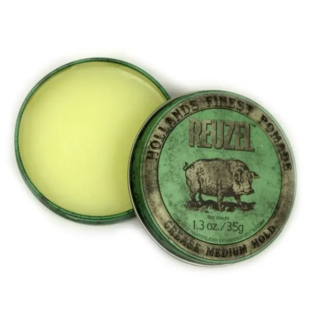 Reuzel Green Pomade hair pomade for middle fixation 35 g 2