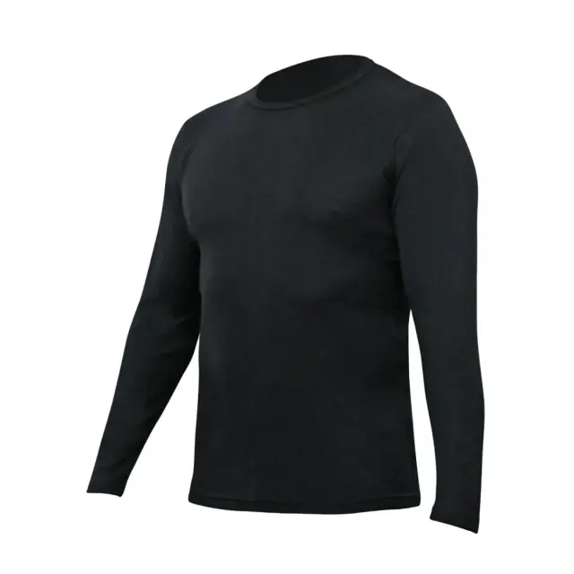 FMS Unisex Ισοθερμικό Μπλουζάκι Μακρύ Μανίκι, Χρώμα Μαύρο 2