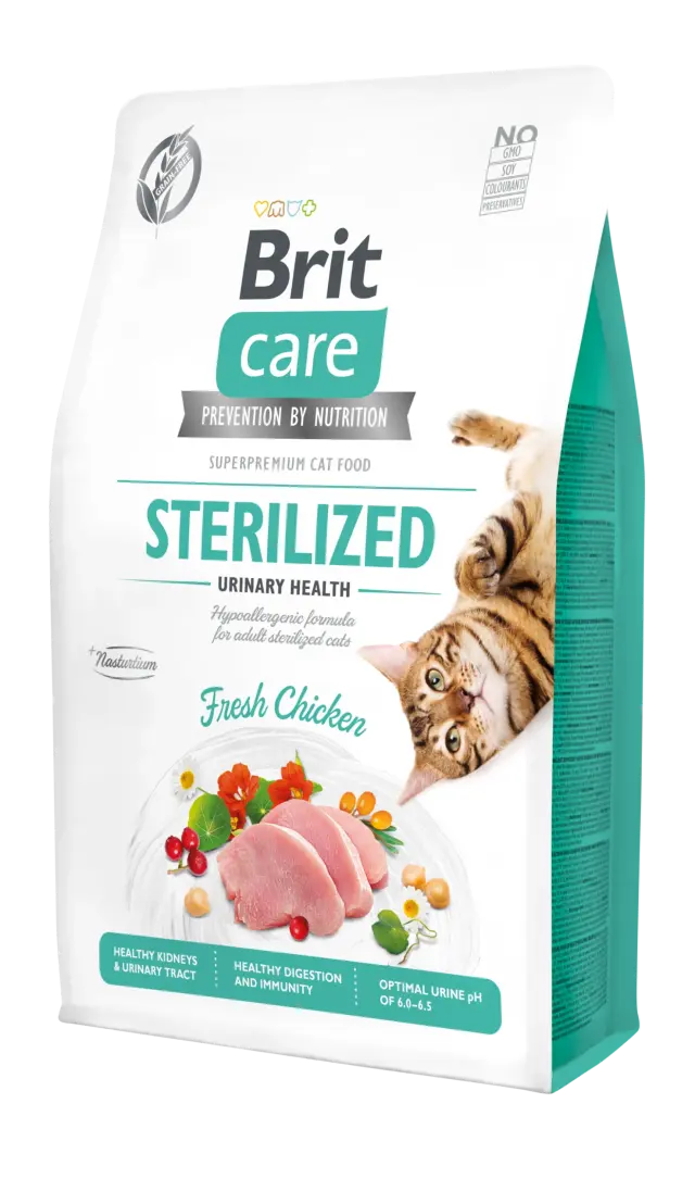 Brit Care® Cat GF Sterilized Urinary Health με Κοτόπουλο 400gr