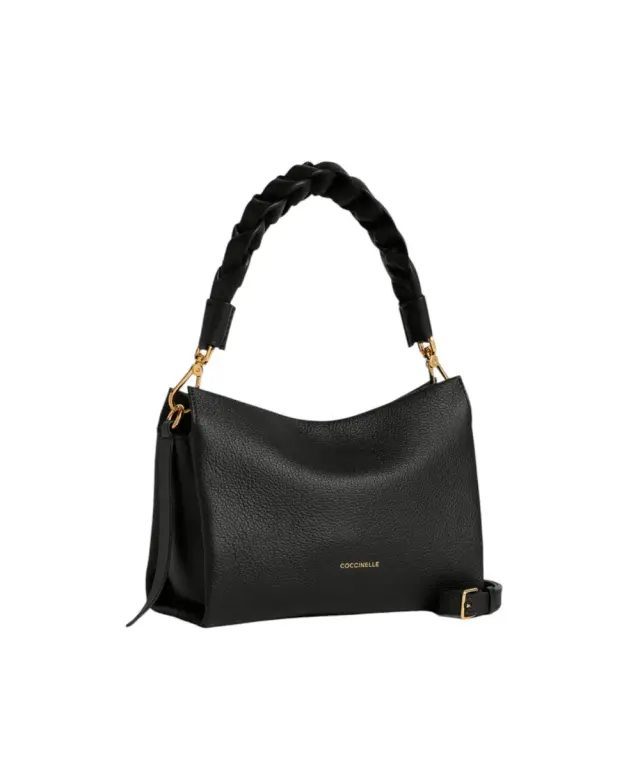 Coccinelle - Γυναικεία τσάντα Ώμου Boheme Small E1M50580101-613 Μαύρο 2