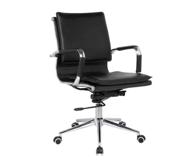 Πολυθρόνα BF3601 PU Μαύρο 54x59x95/105cm