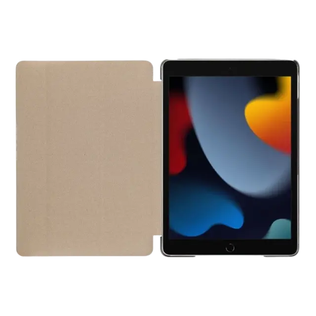 Tactical Book Tri Fold Case for Apple iPad 10.2 2019/2020/2021 Black 2