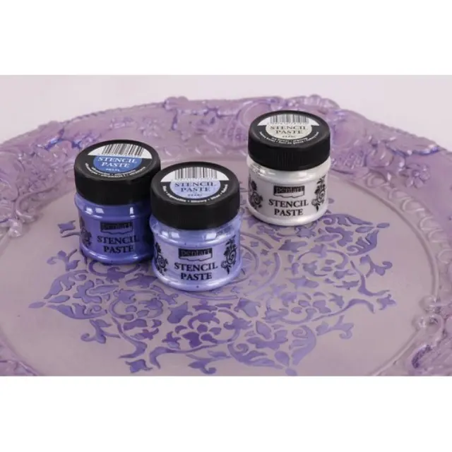 Πάστα για στένσιλ περλέ Pentart 50 ml - Turquoise 3