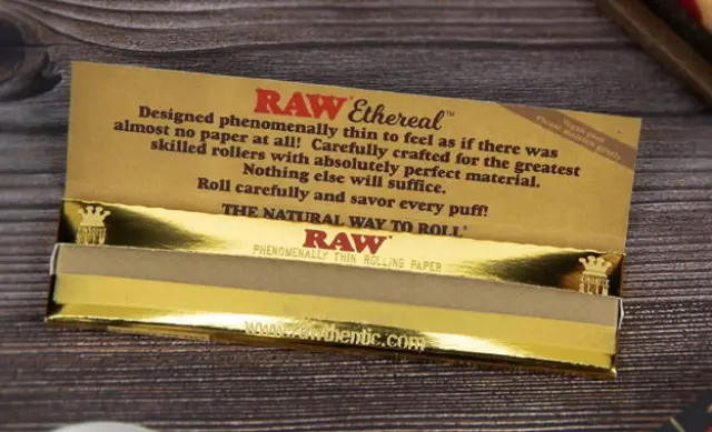 RAW Χαρτάκια Classic Ethereal - Ακατέργαστο - King Size Slim 32φ. 2