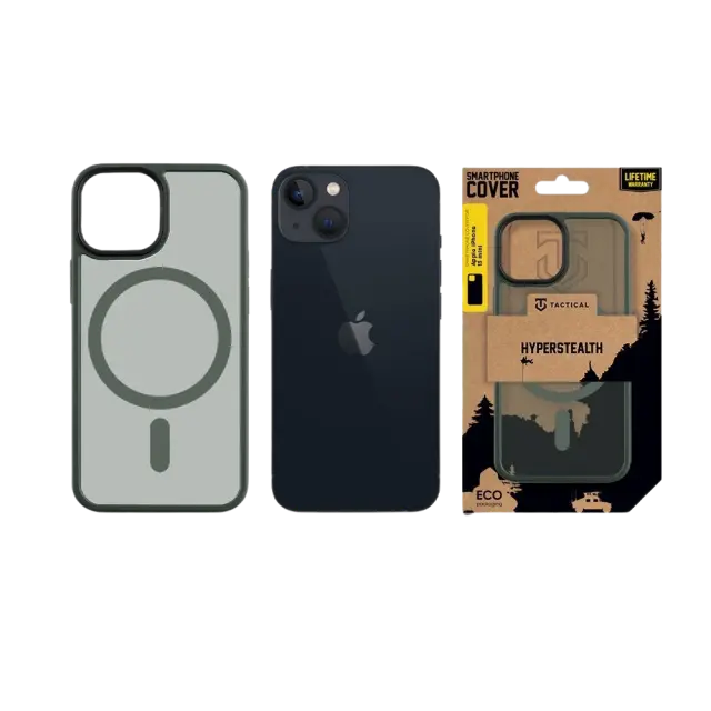 Tactical MagForce Hyperstealth Cover for Apple iPhone 13 mini Forest Green 3