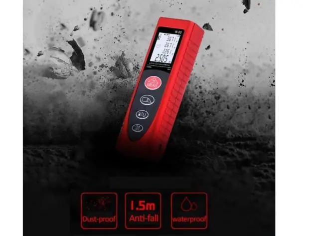 Μέτρο Laser ARA-W-80-OEM με Δυνατότητα Μέτρησης έως 80m 2