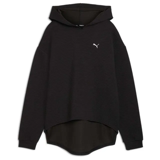Puma Studio Textured Hoody Black 525756-01 - XS