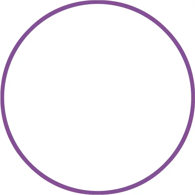 AMILA Χούλα-Χουπ 70cm - Φ19mm - 260gr, Μωβ (48027)