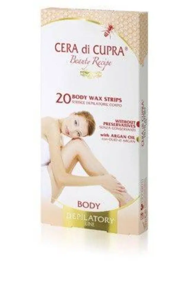 Cera di Cupra Body Wax Strips Ταινίες Αποτρίχωσης Σώματος, 20 τεμάχια