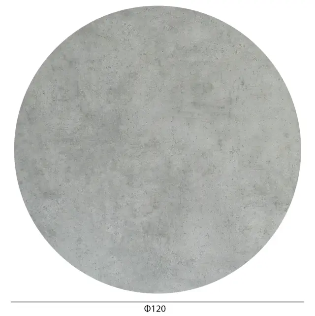 ΕΠΙΦΑΝΕΙΑ ΤΡΑΠΕΖΙΟΥ HPL ΣΤΡΟΓΓΥΛΗ FB96351.32 CEMENT Φ120εκ. 2