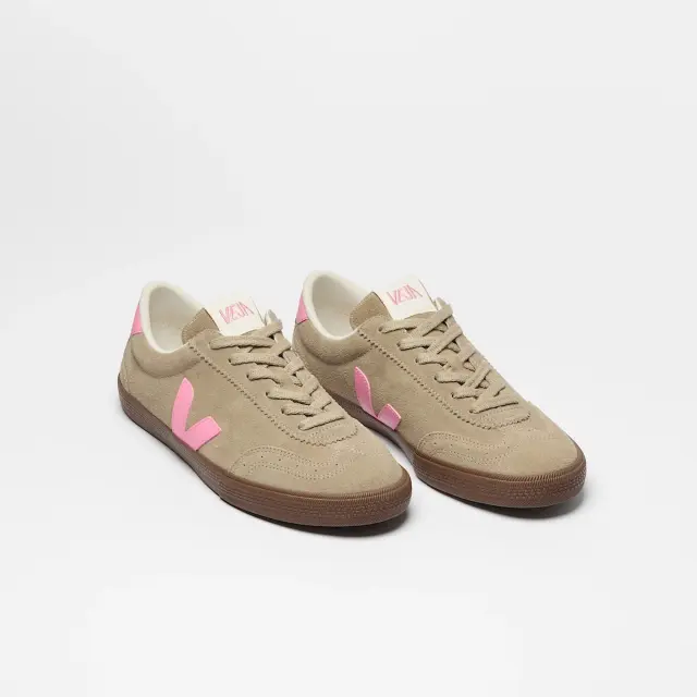 VEJA "VOLLEY" SUEDE SNEAKERS (VO0321468A400-TAUPE) - 40 2