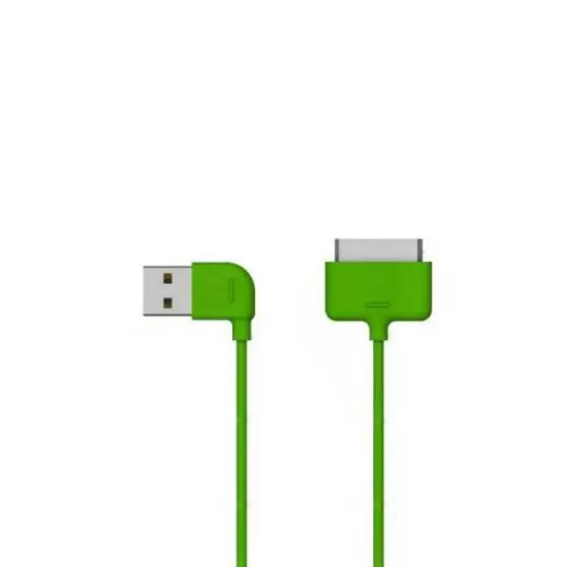 Καλώδιο Σύνδεσης USB 2.0 Osungo USB A σε Apple 30-pin 10W 1m Πράσινο N24607