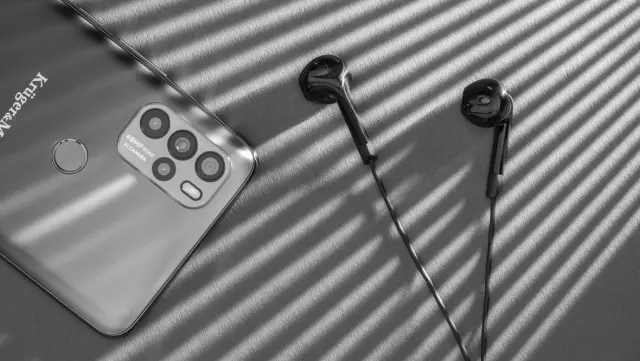 Ακουστικά in-ear USB-C με μικρόφωνο Kruger&Matz C2 μαύρα 2