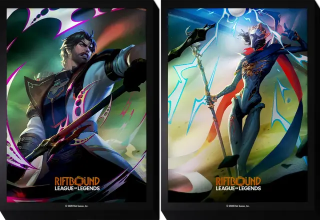 Riftbound: League of Legends TCG – Vendetta Art Sleeves: Jayce vs Viktor