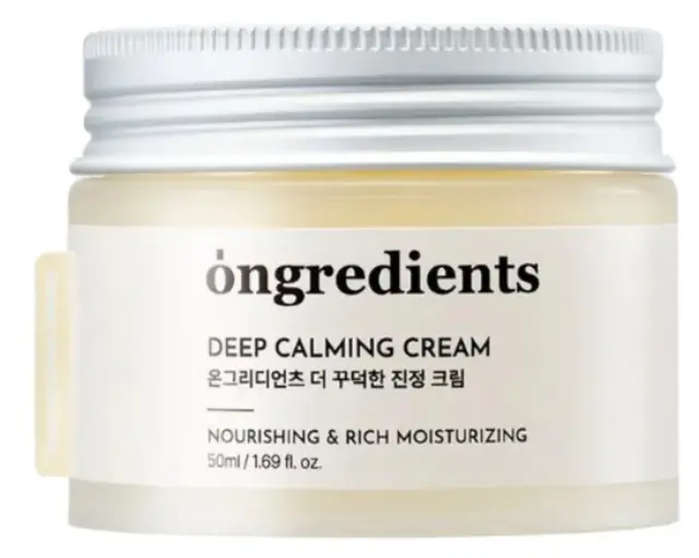 Ongredients Deep Calming Cream Ενυδατική Κρέμα Προσώπου με Εκχύλισμα Centella Asiatica, 50ml