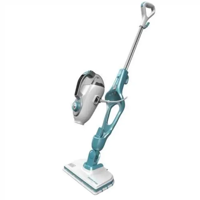 Black & Decker FSMH1321 steam cleaner Steam mop 0.5 L 1300 W Blue, White