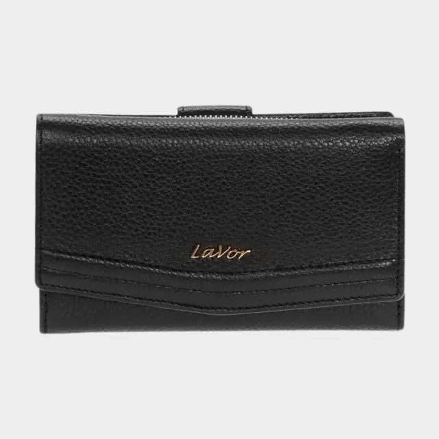 Δερμάτινο Πορτοφόλι Lavor 1-6019 Δερμάτινο μαυρο - ONESIZE