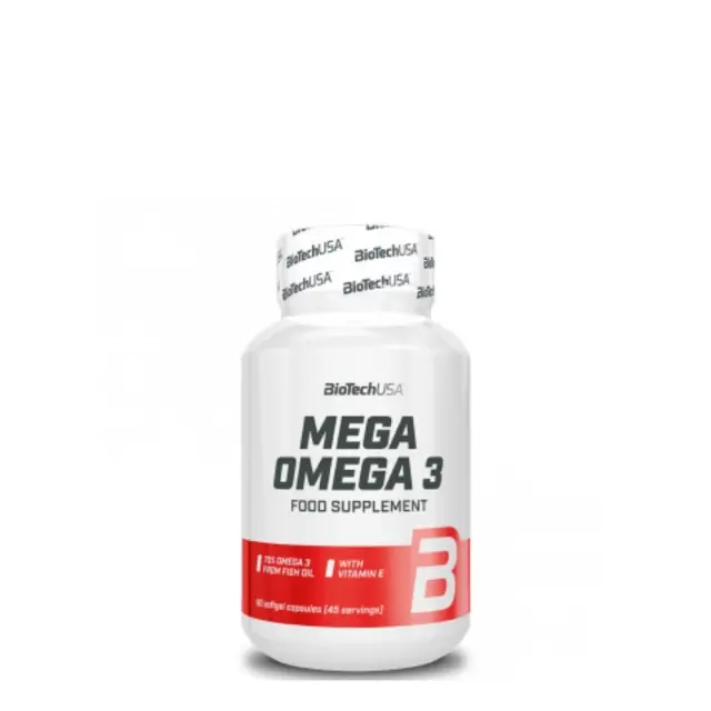 BioTechUSA Mega Omega 3 180 caps (19024020001)