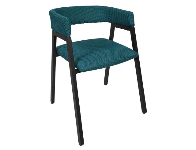 Καρέκλα Atom Home Deco Factory με διαστάσεις 50.5x50x74cm - Blue HD0464 2