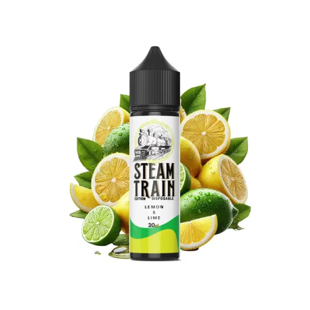 Steam Train Disposable Edition Lemon And Lime 20/60ml 60ml