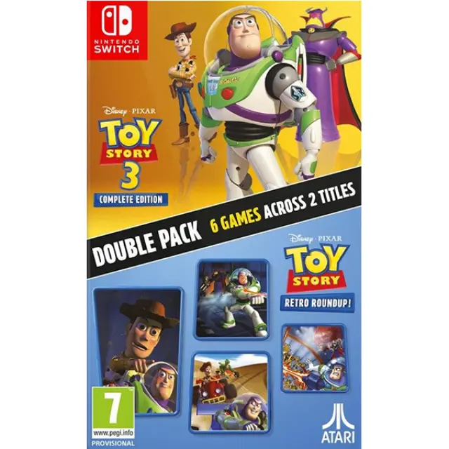 Toy Story: Retro Roundup! + Toy Story 3 Complete Edition Double Pack (Nintendo Switch)