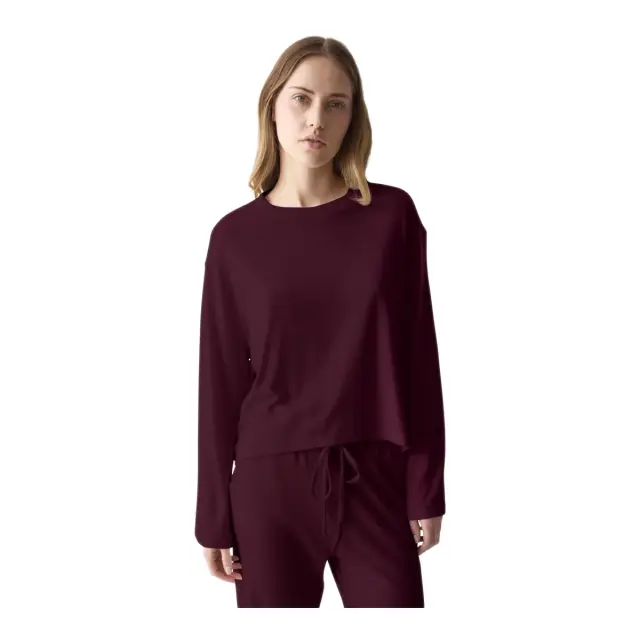 Triumph Γυναικεία Μπλούζα Πυτζάμας Cozy Comfort X 01, Χρώμα Κόκκινο