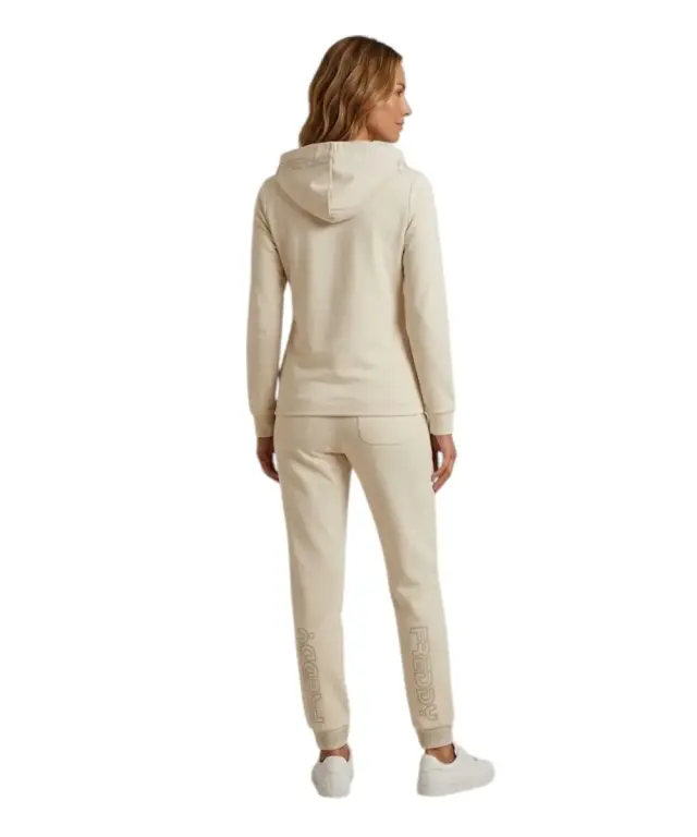 Freddy - Γυναικεία Ζακέτα Φούτερ Zip Rounded Waistband F25WCRS3-W50 Λευκό - XS 2