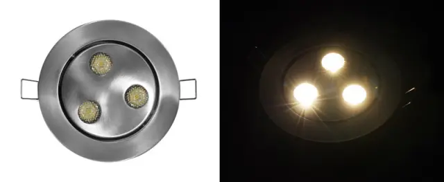 ΦΩΤ ΑΛ ΧΩΝ ΚΙΝΗTΟ ΜΕ LED ΙΣΧΥΟΣ 3x3W 45° ΧΩΡΙΣ ΤΡΟΦ ΘΕΡΜΟ