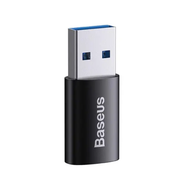 Αντάπτορας Baseus Ingenuity Mini USB C Host OTG Θηλυκό σε USB A Αρσενικό Μαύρο N67261