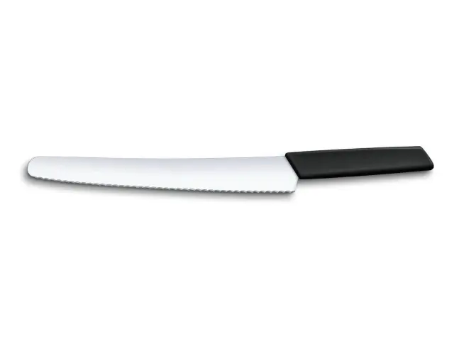 Μαχαίρι Ψωμιού - Ζαχαροπλαστικής Victorinox Swiss Modern με μήκος λεπίδας 26cm - Black6.9073.26WB 2