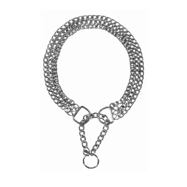Trixie Περιλαίμιο Πνίχτης με Τριπλή Αλυσίδα Large/XLarge 60cm/2.5mm