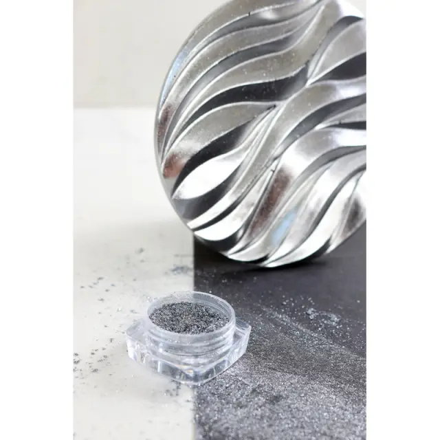 Rub-on pigment Chrome Effect (μεταλλικό εφέ) Pentart 0,5 gr, silver 3