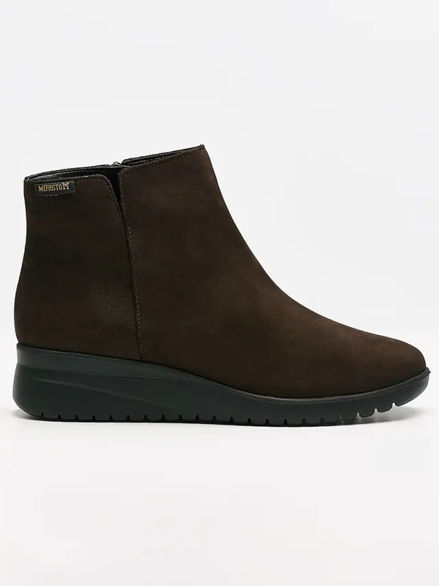 Mephisto Μποτάκια Γυναικείο δέρμα Nubuck Καφέ MEP/IDORA OAK - 42,5 3